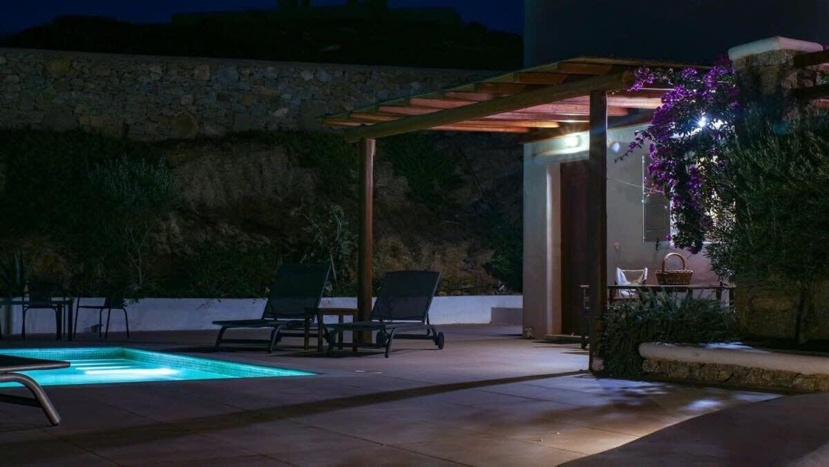 Ortus Ivory Mykonian Lux Villa With Pool! Mykonos Town Exterior foto