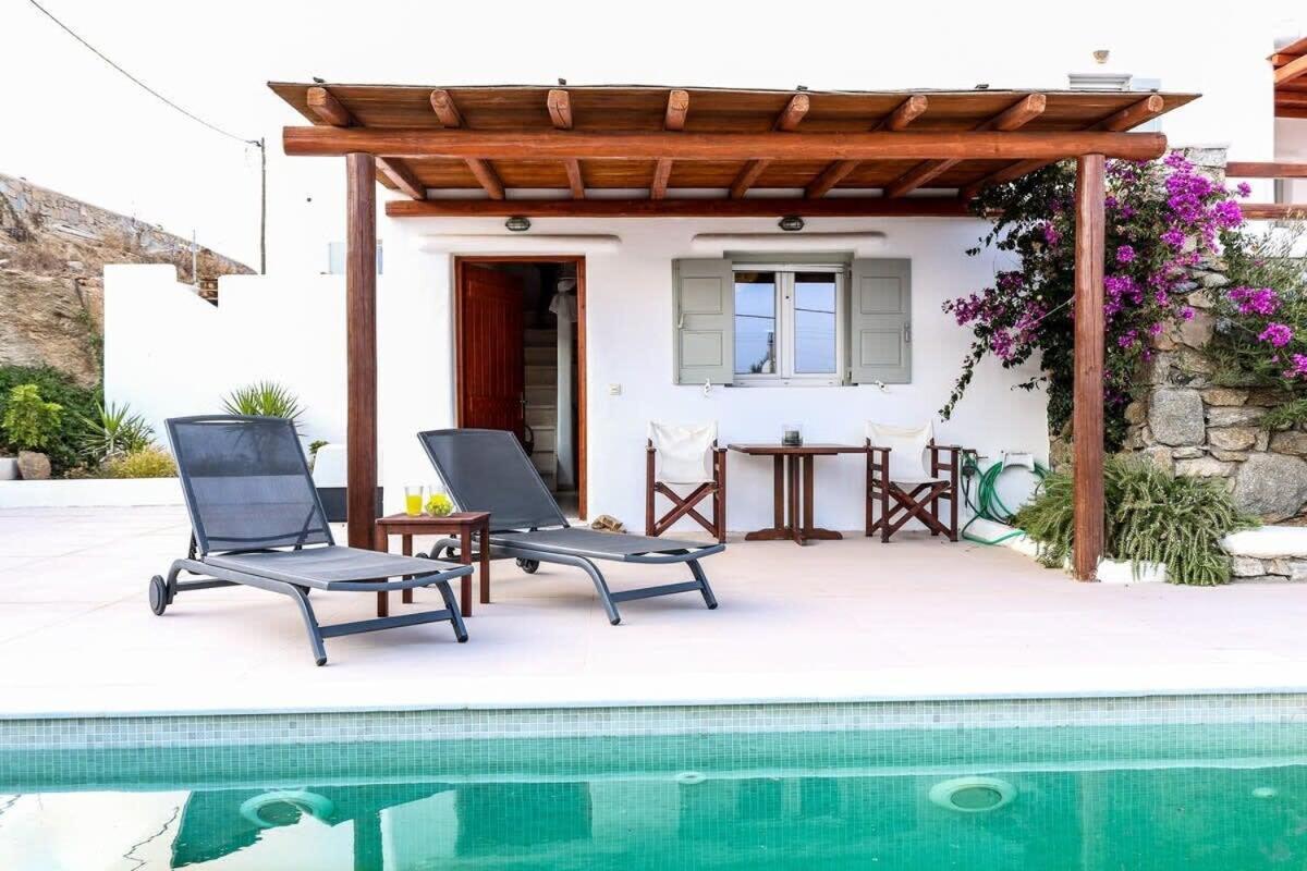 Ortus Ivory Mykonian Lux Villa With Pool! Mykonos Town Exterior foto
